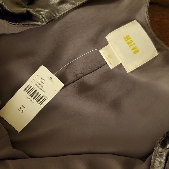 Anthropologie Velvet Culotte Romper - Picture 4 of 6